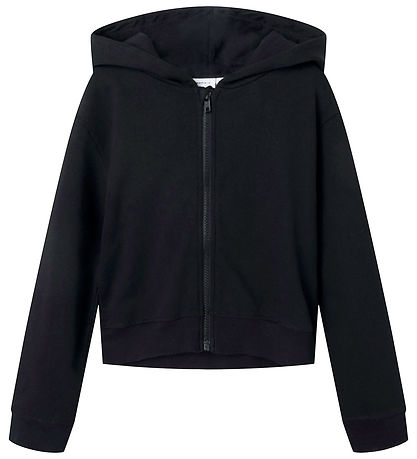 Name It Cardigan m. Kapuze - Noos - NkfMillie - Schwarz
