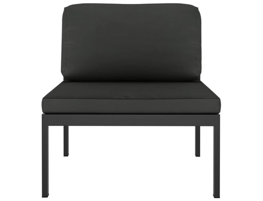 LES TENDANCES - Salon extérieur Salon de jardin-gris-4 places-60x60x38-368852