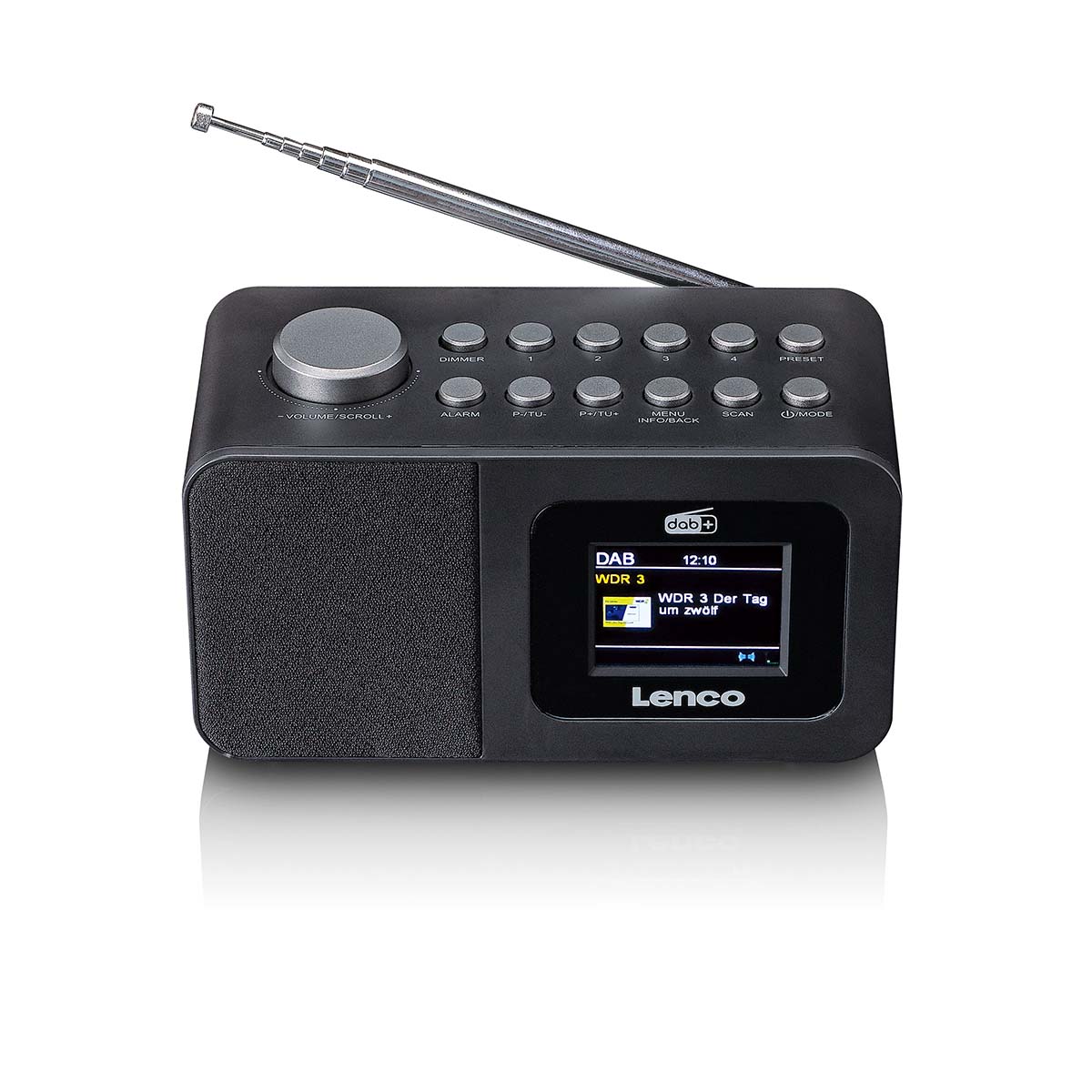 Lenco CR-625BK DAB+/FM wekkerradio