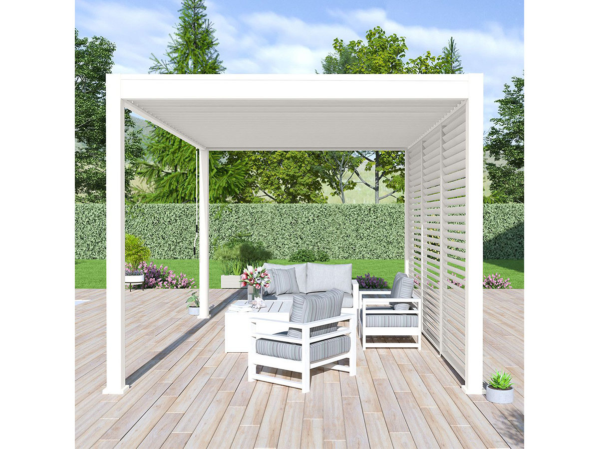 Novum ORION 300 x 400 cm Terrasoverkapping - White