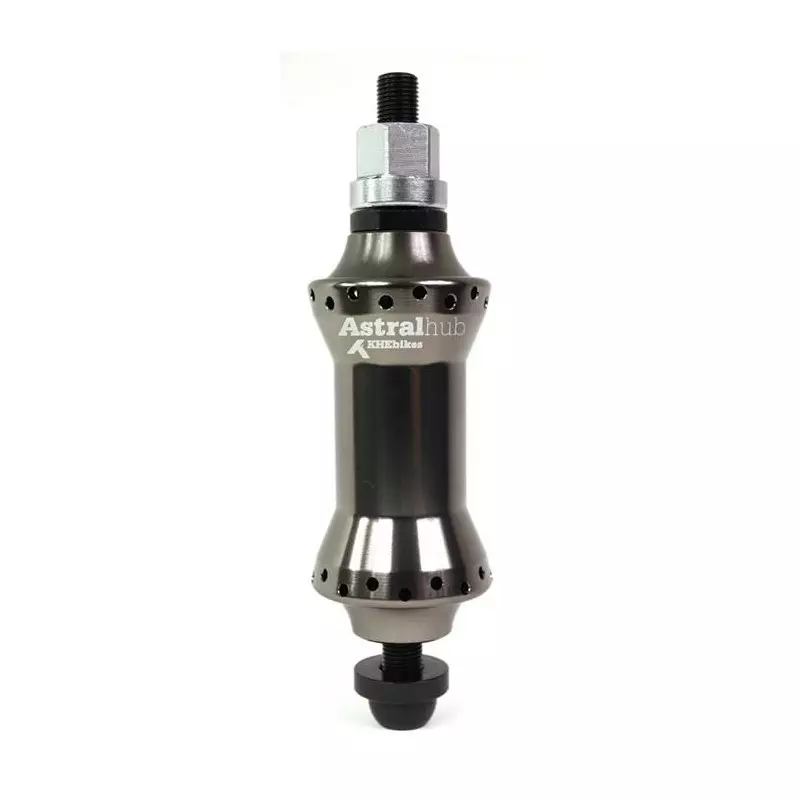 moyeu avant KHE astral 36 trous 10mm argent