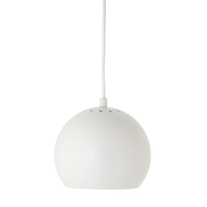 Frandsen - Ball Pendelleuchte Ø 18 cm, weiss matt / weiss