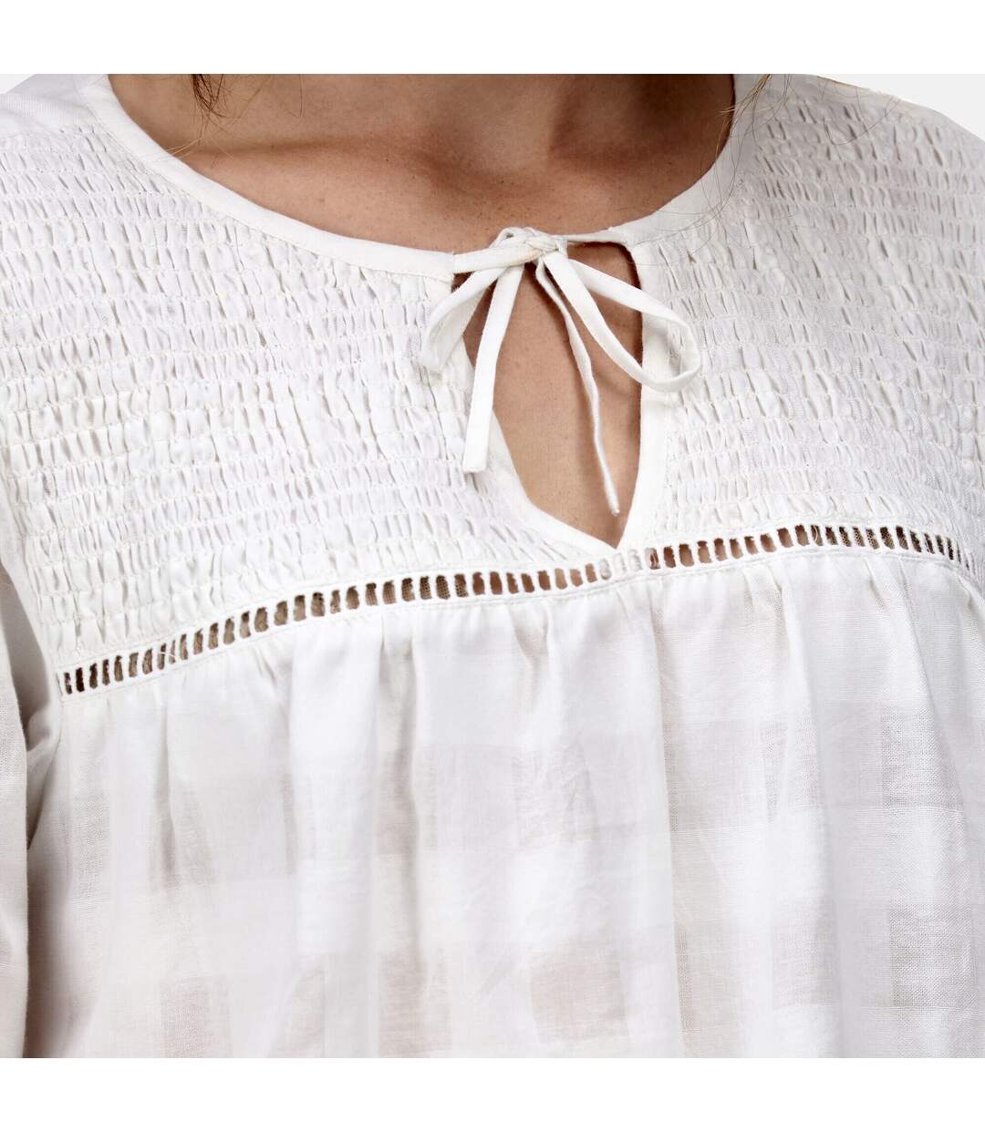 Regatta - Blouse CALLUNA - Femme (Blanc) - UTRG7469