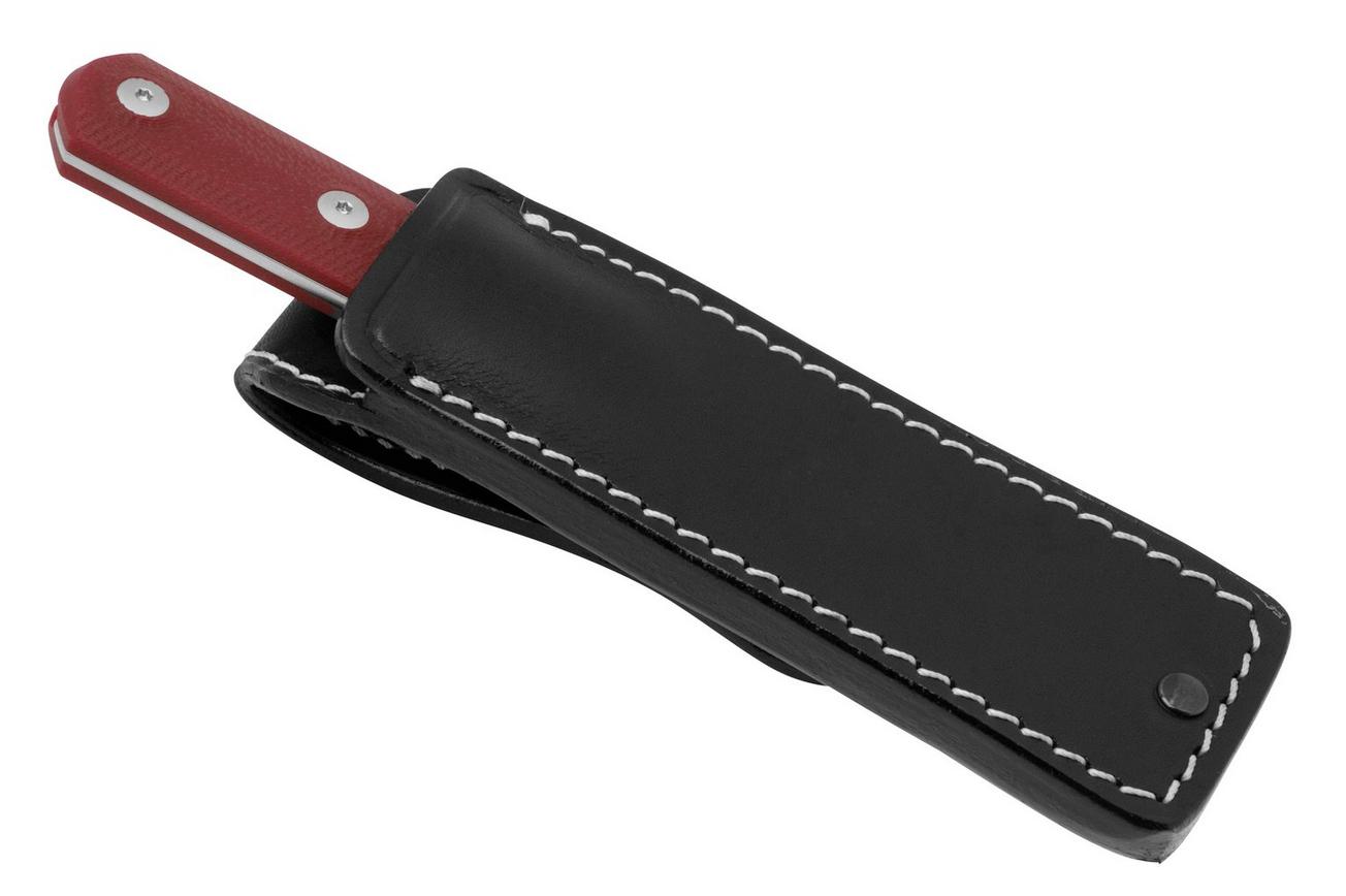 StraightLine Erny ER-RG Red G10, vaststaand mes