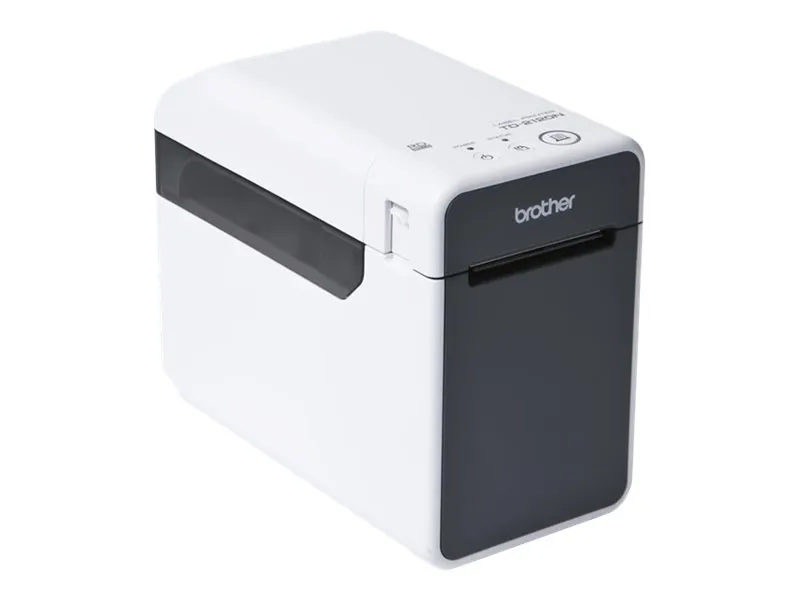 Brother TD-2125N - Etiketprinter - direkte termisk - Rulle (6,3 cm) - 203 dpi - op til 152.4 mm/sek. - USB 2.0, LAN, seriel, USB vært