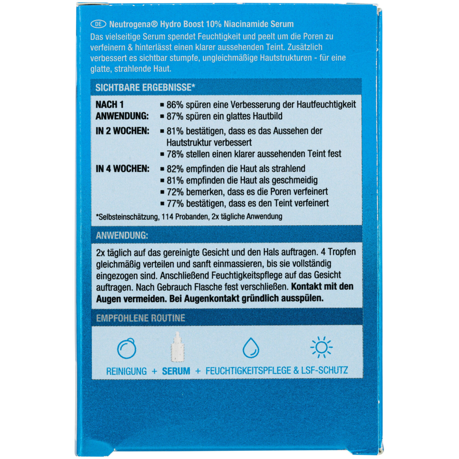 Neutrogena Hydro Boost Niacinamid-Serum 30ml