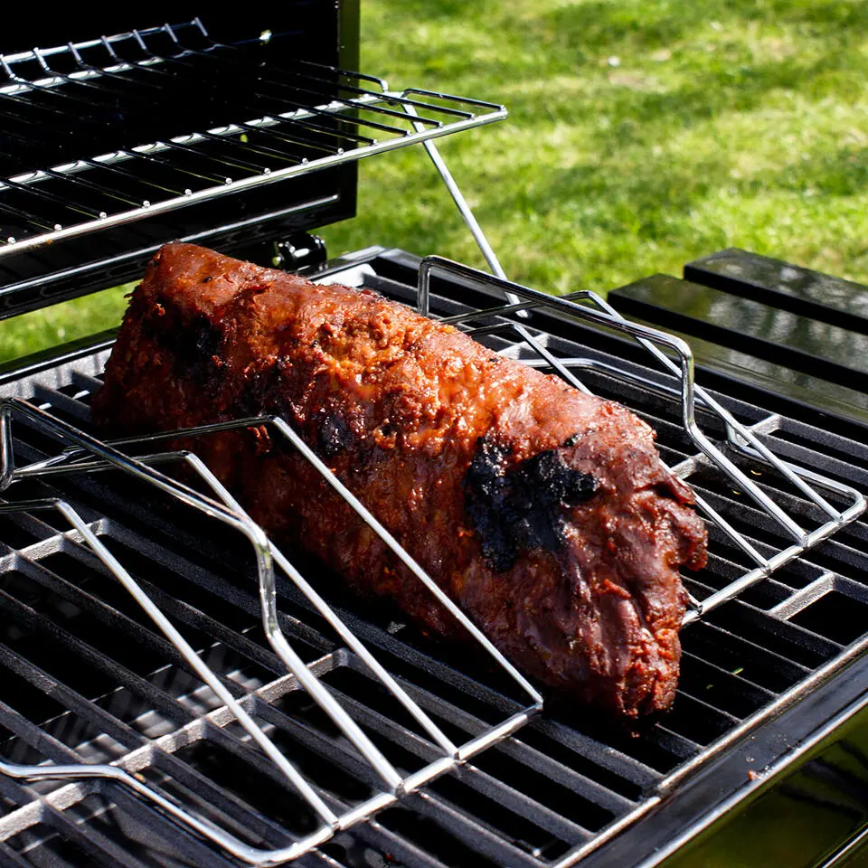 Patton Universeel BBQ Sparerib Rek - RVS
