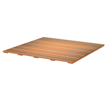 Vlondertegel glad Hardhout ca. 100x100 cm
