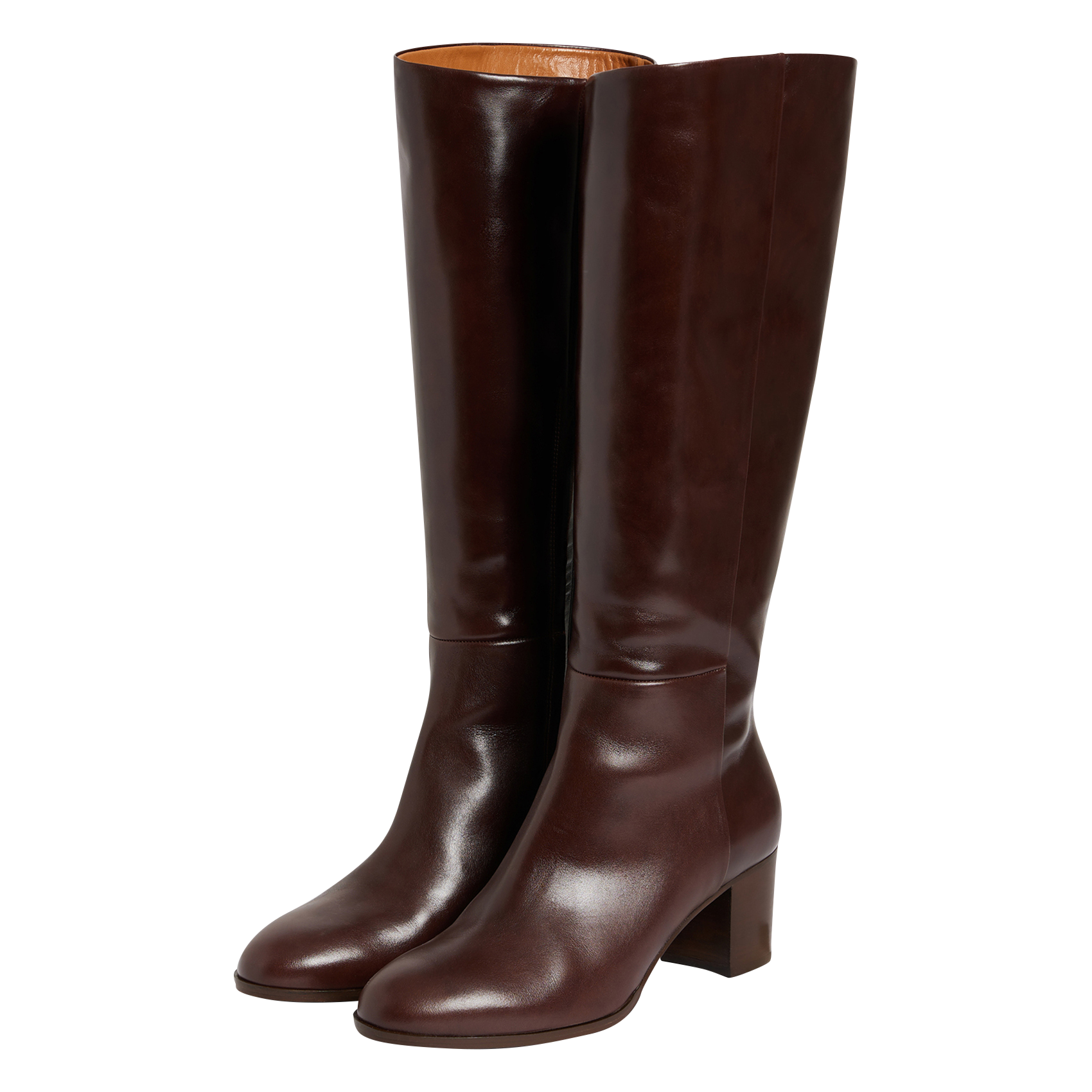 LIZZIE - Bottes en cuir | Marron