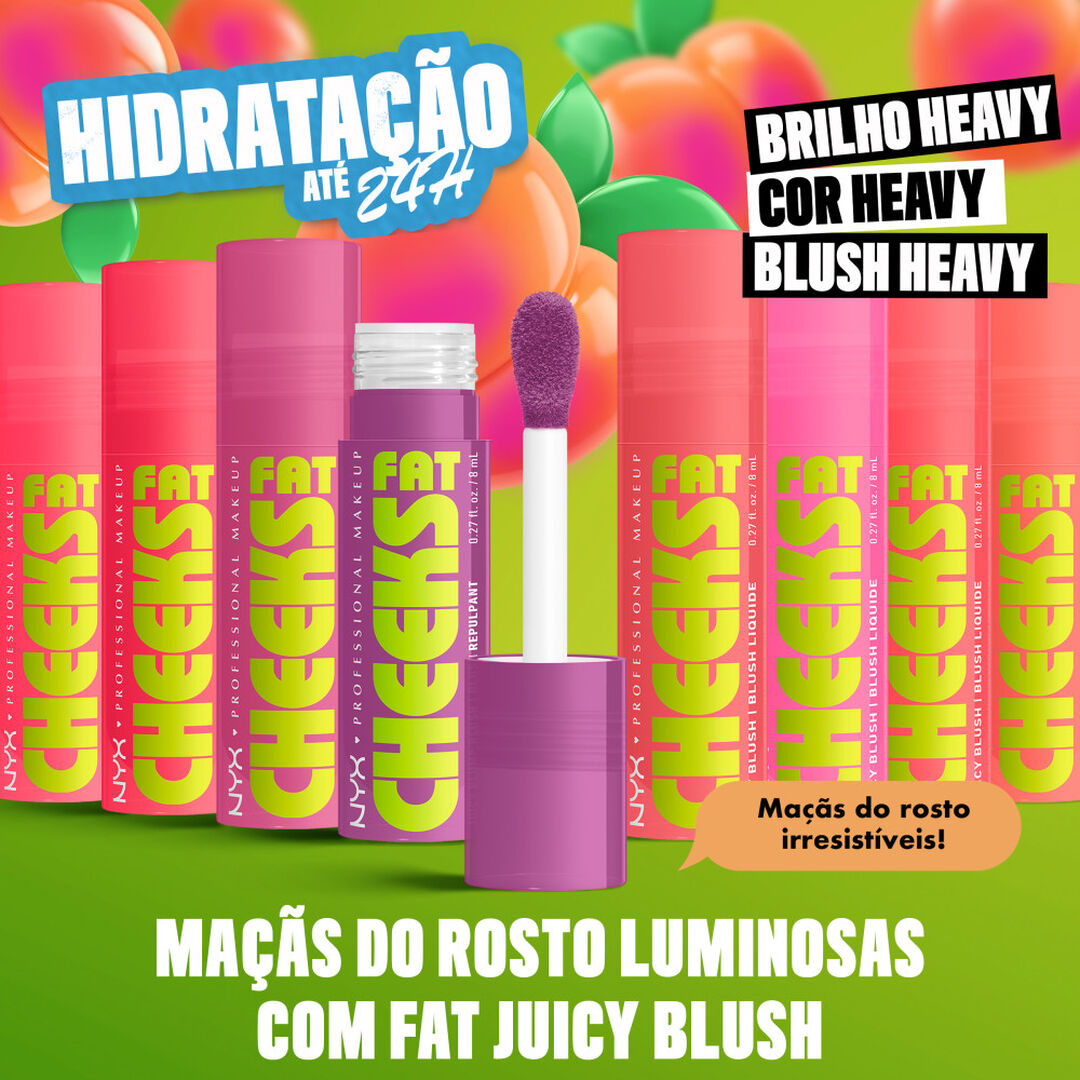 NYX Professional Makeup  Fat Cheeks - Blush Liquido