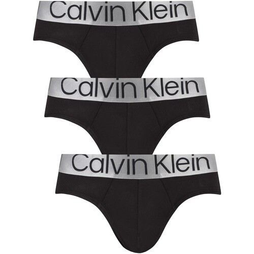 Calvin Klein Jeans - Paquete De 3 Calzoncillos De Cadera Reconsidered Stell Negro