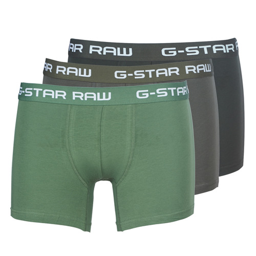 G-Star Raw - CLASSIC TRUNK CLR 3 PACK Negro / Verde