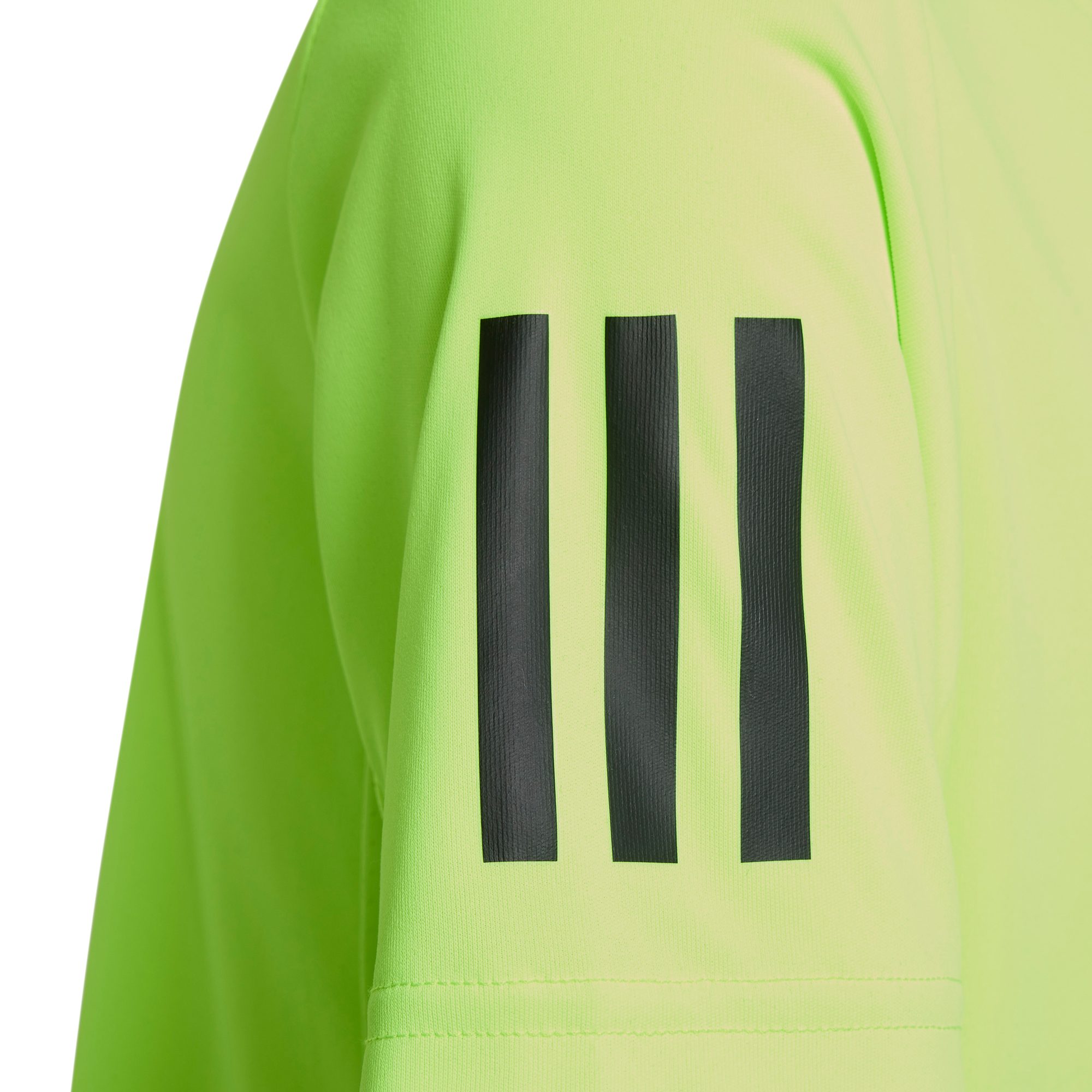 adidas Club Tennis 3-Streifen T-Shirt Jungen lucid lemon