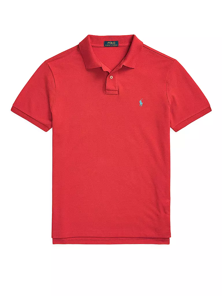 POLO RALPH LAUREN Poloshirt Custom Slim Fit rot
