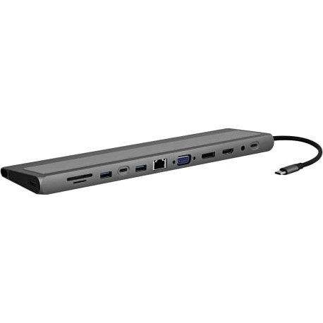 T'nB DSMST12V2 hub & concentrateur USB Type-C 5000 Mbit/s Aluminium