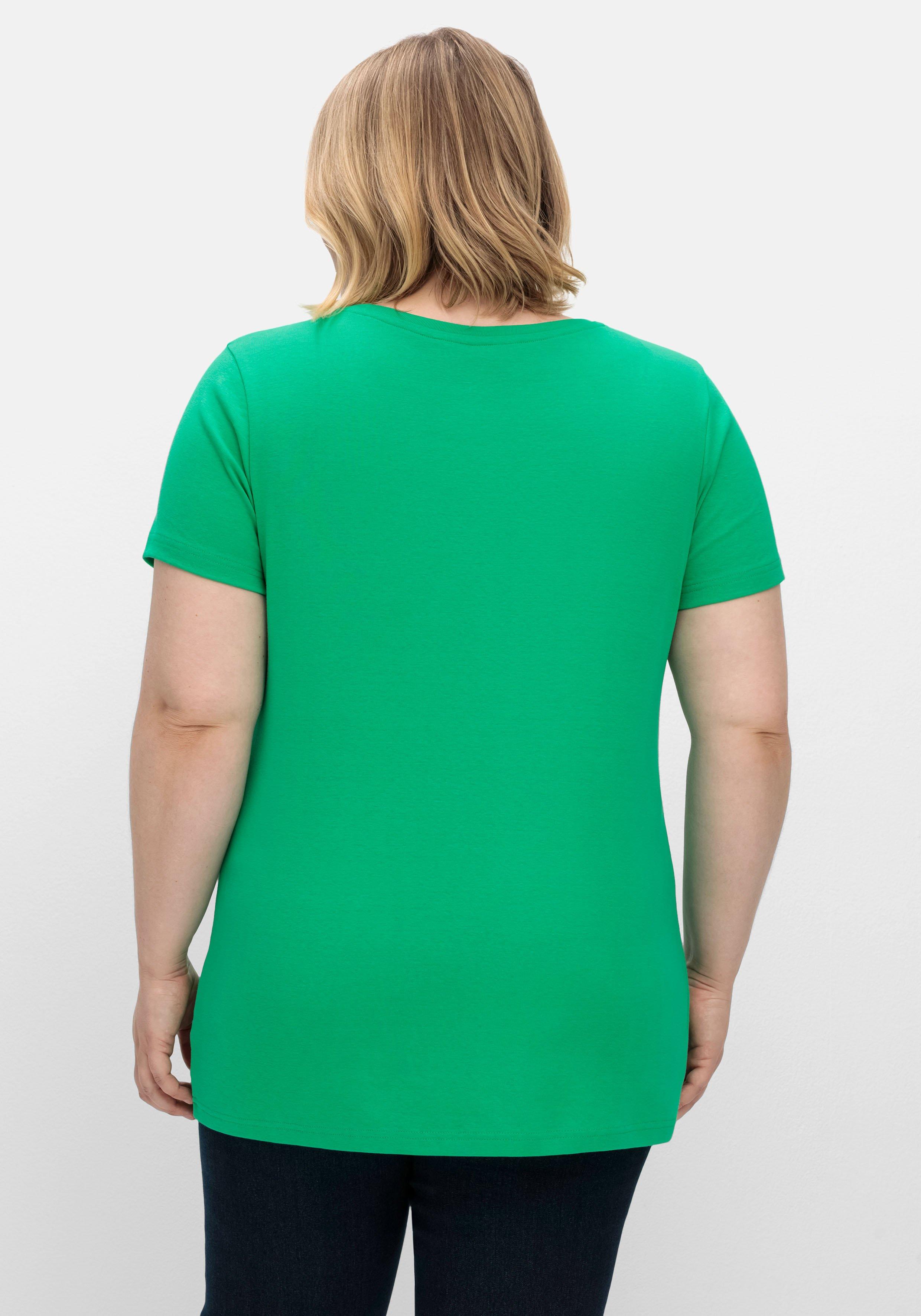 Doppelpack Shirts mit V-Ausschnitt