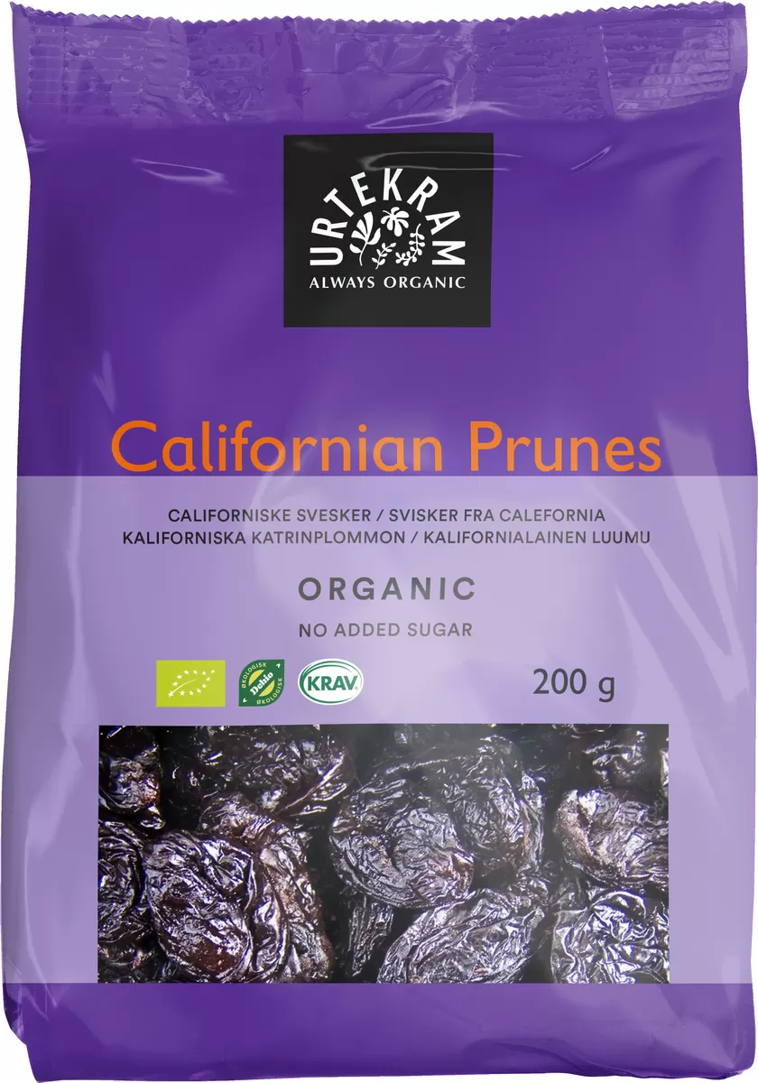 Urtekram Svesker Californiske Ø - 200 g.