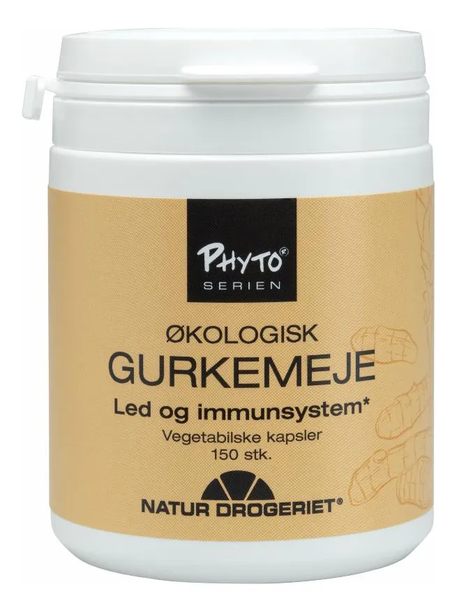 Natur-Drogeriet Gurkemeje Ø - 150 kaps.