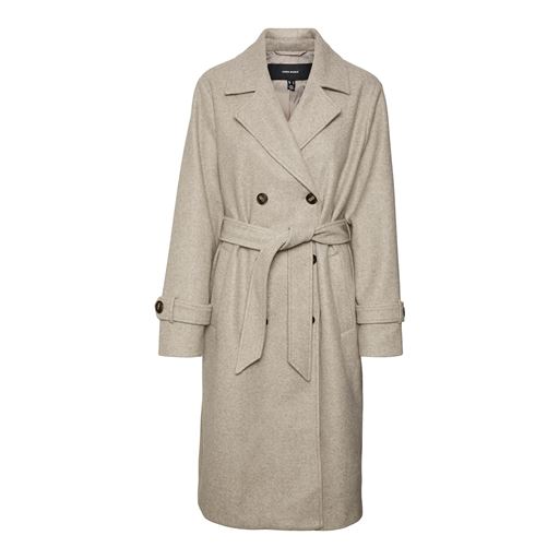 Vero Moda Fortune Vega Frakke, Silver Mink, XS