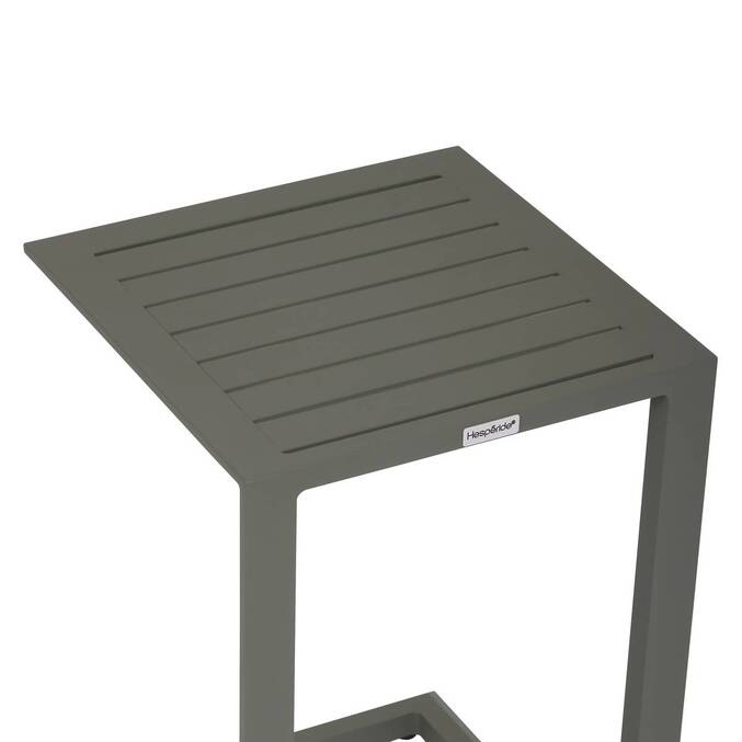 Table d'appoint de jardin carrée EVASION Vert laurier