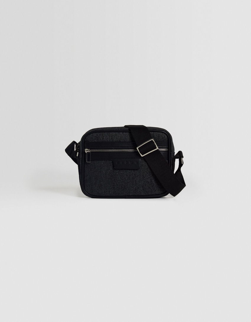 Bolsa transversal de jeans