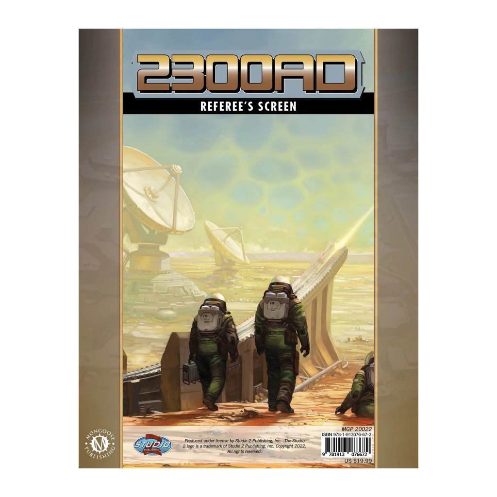 2300AD - Referee's Screen