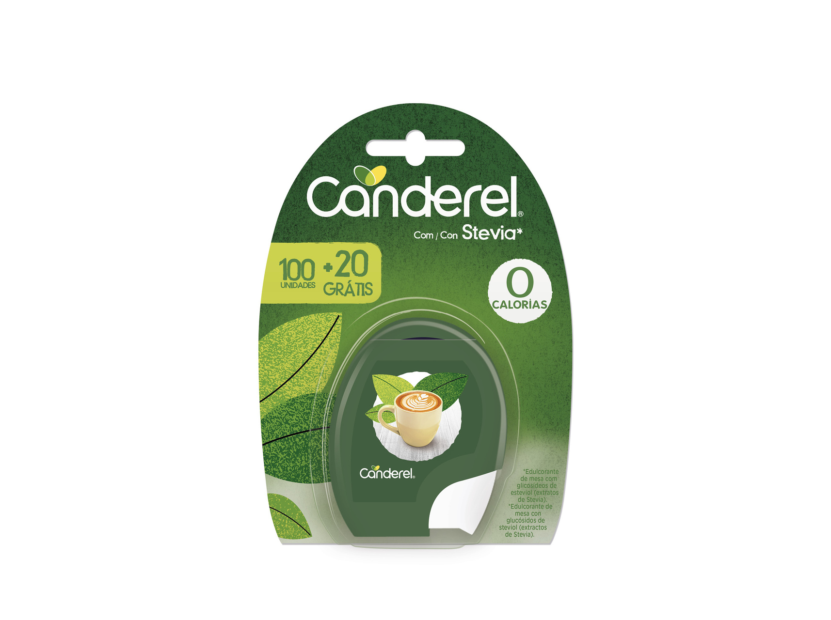ADOÇANTE CANDEREL GREEN NATURAL 100UN   20UN