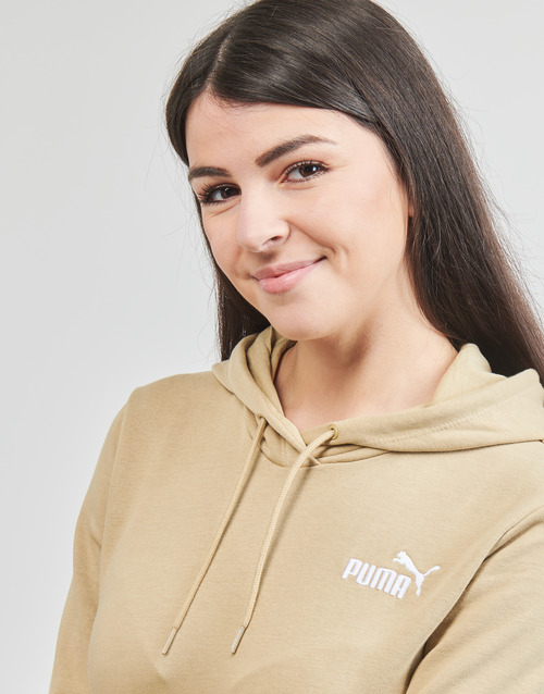 Puma - ESS+ EMBROIDERY HOODIE TR - Camel