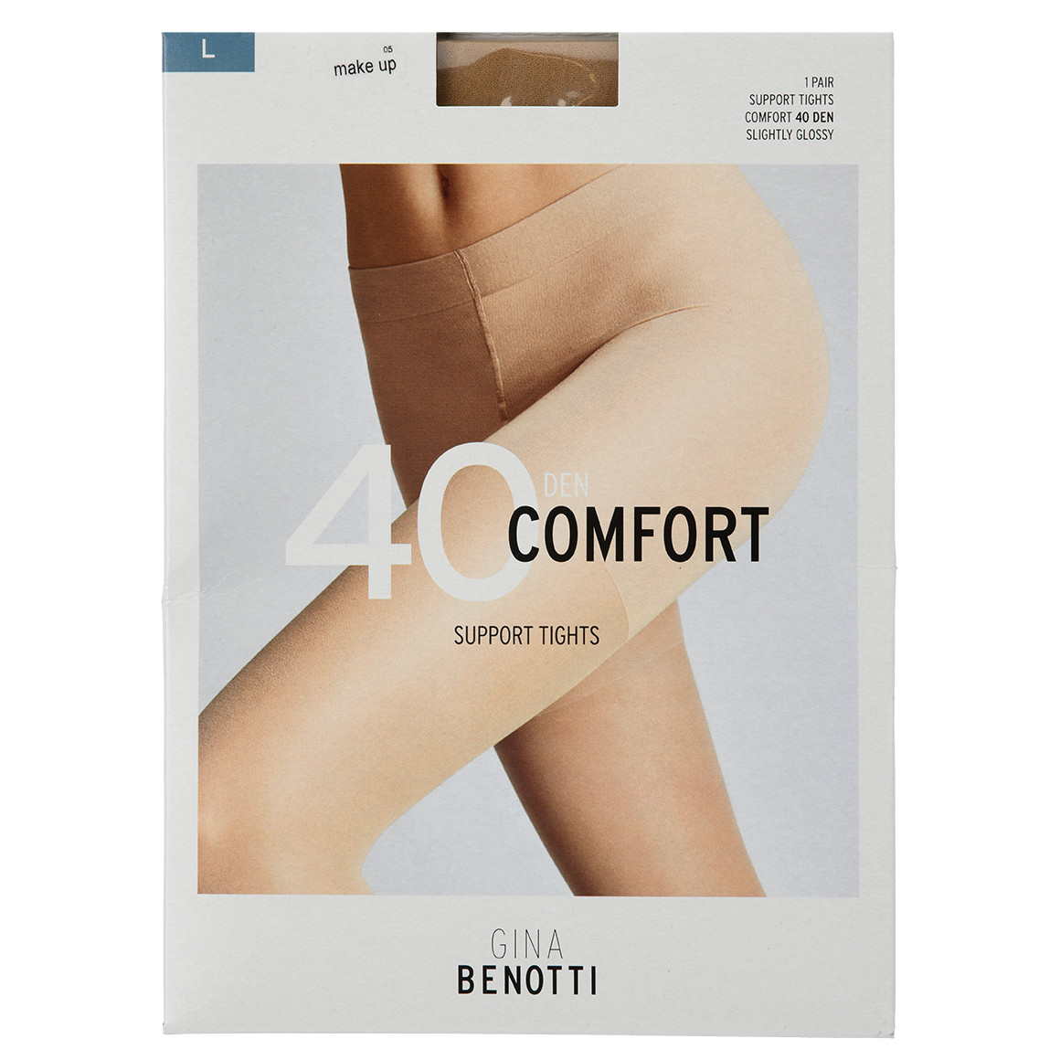 Gina Benotti Damen Stützstrumpfhose mit 40 DEN make up