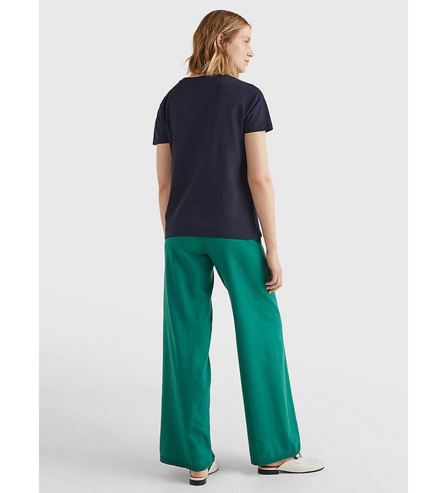 Camiseta Tommy Hilfiger Heritage Hilfiger, azul marinho