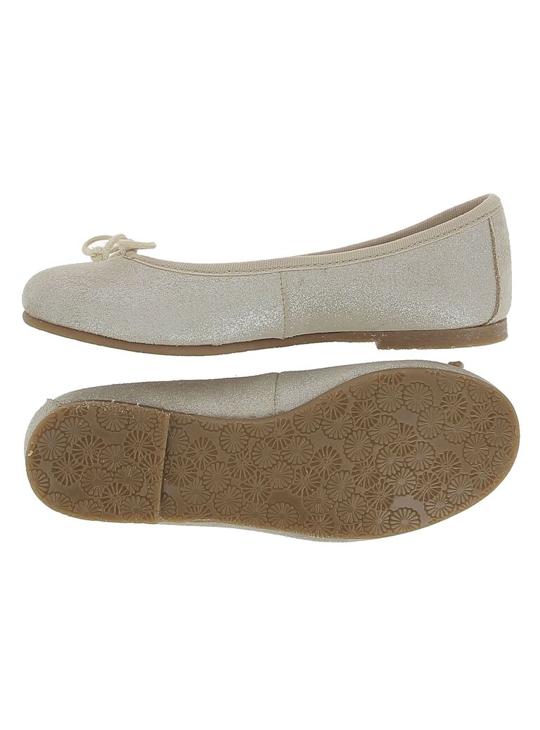 Ballerine en cuir fille