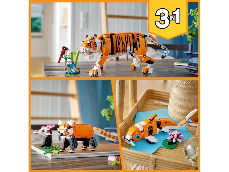 LEGO Creator 3-in-1 31129 Majestætisk tiger