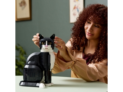 LEGO Zwart-witte kat (21349)