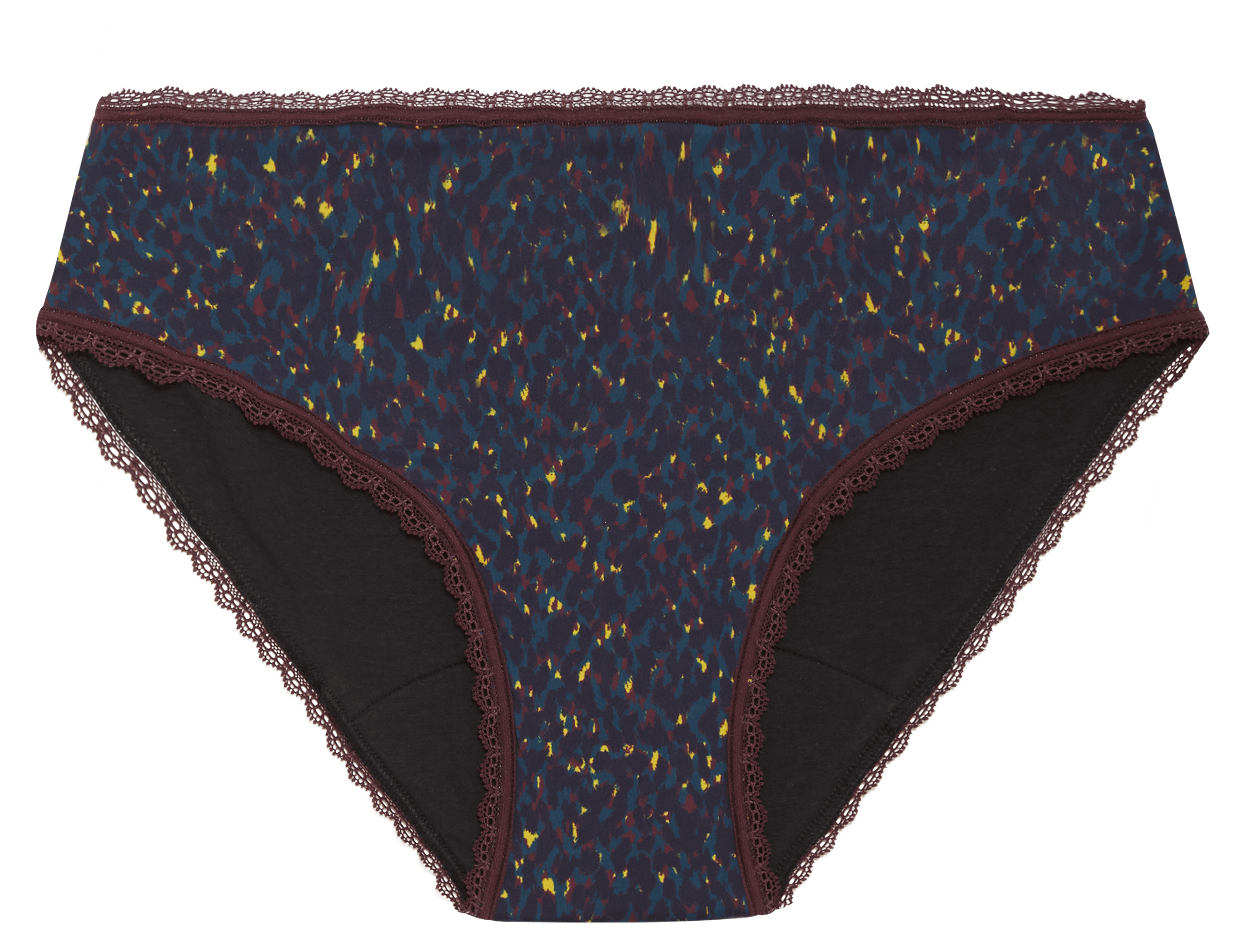 CALLIE - Culotte menstruelle flux abondant | Jaune