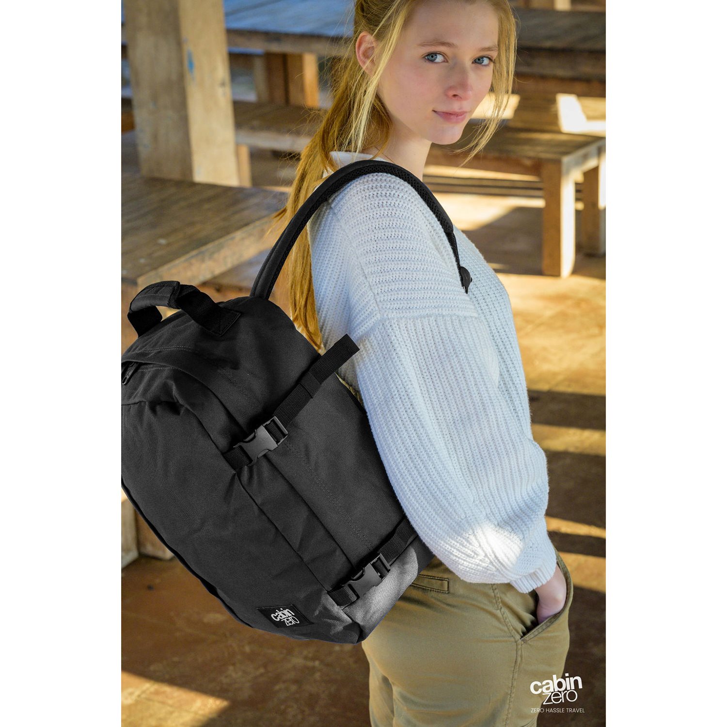 CabinZero Classic 28L Ultra Light Cabin Bag sage forest