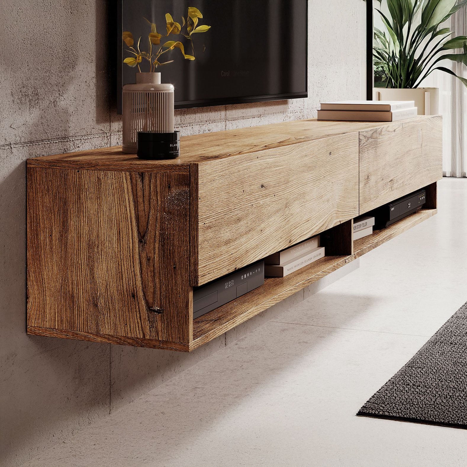 Asino - TV-Meubel - Kastanje - 180 cm