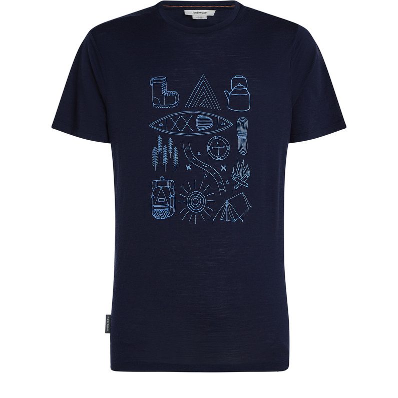 Icebreaker Herren 150 Tech Lite Camp Essentials T-Shirt