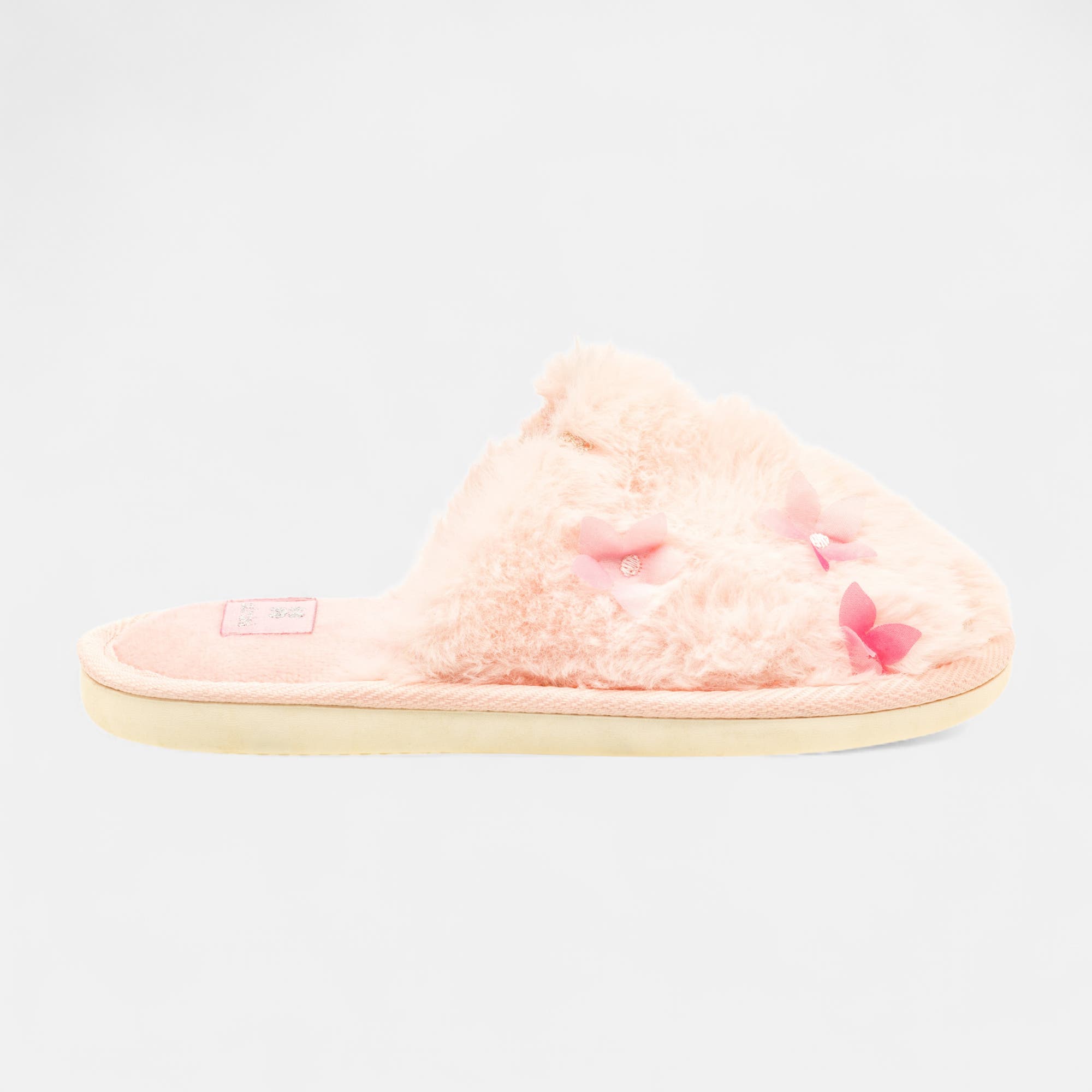 Pantoufles mules Fille rose