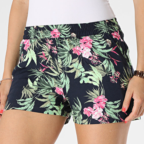 Short Jogging Femme Nova Life Noir Floral