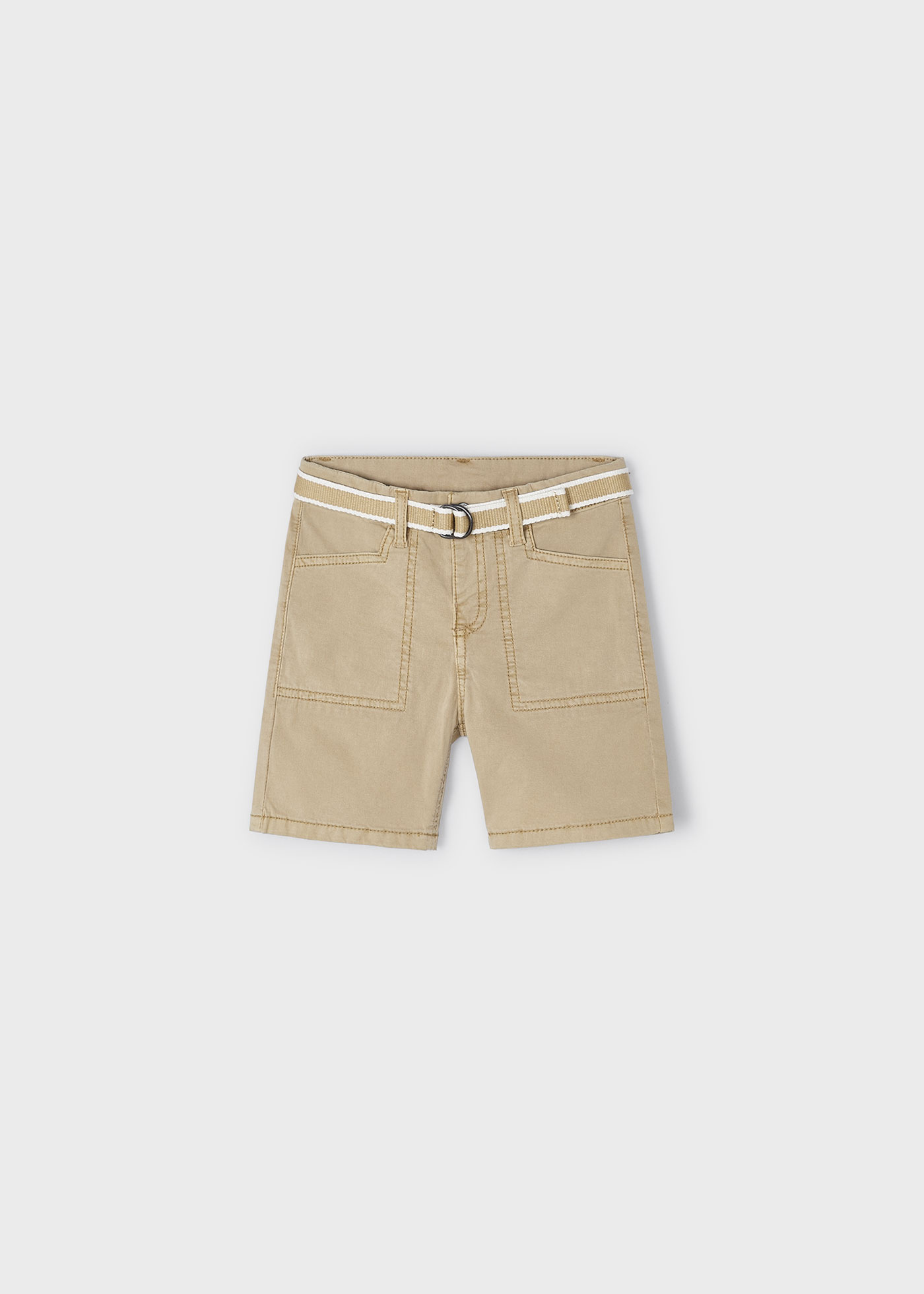 Bermuda infantil Better Cotton com cinto