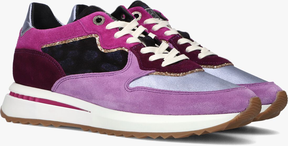 FLORIS VAN BOMMEL paarse floris van bommel lage sneakers sfw-10093