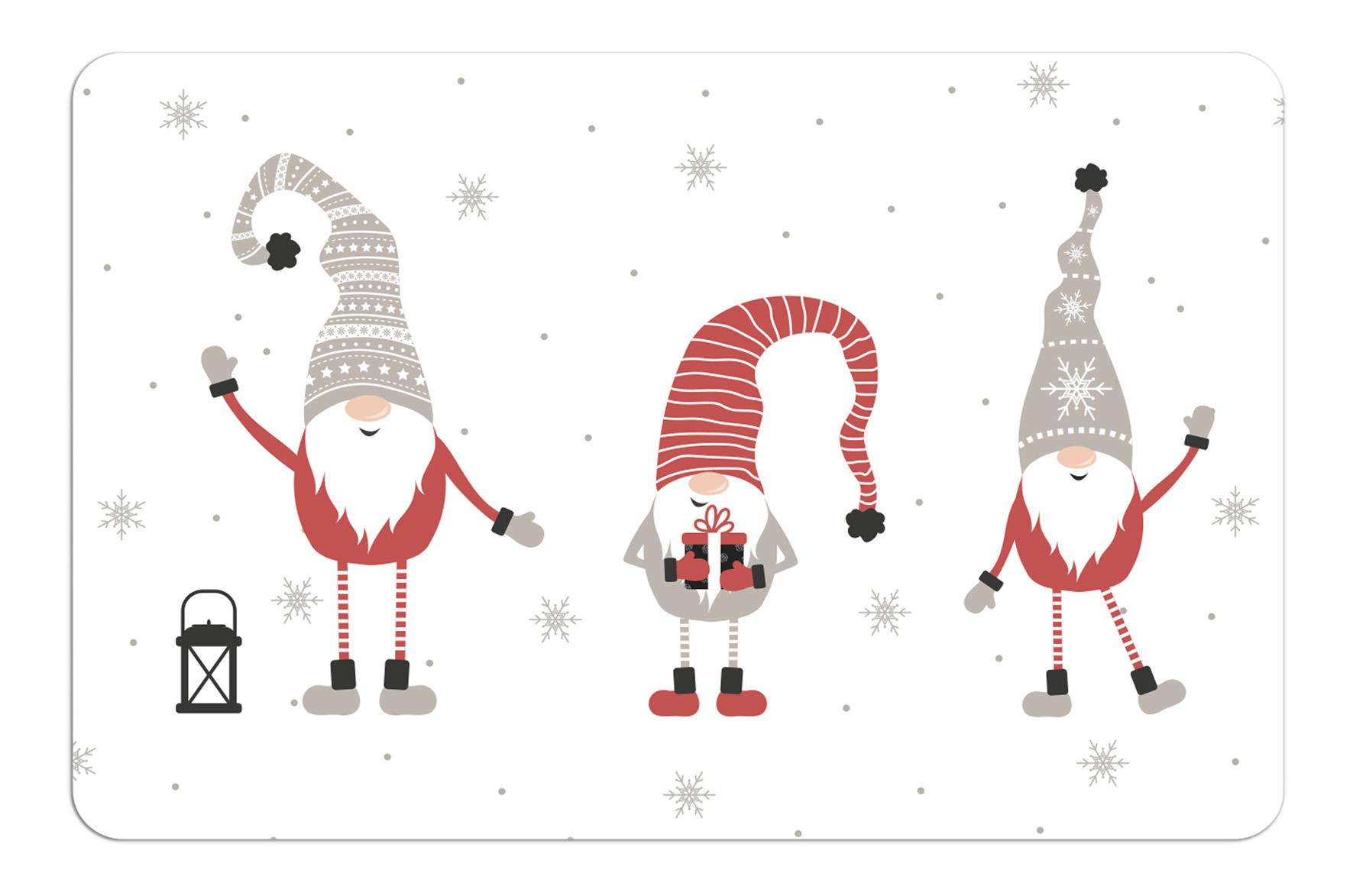 SET DE TABLE LUTIN DE NOEL 45X30CM