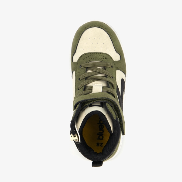 Blue Box hoge jongens sneakers groen/beige