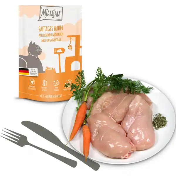 Saftiges Huhn