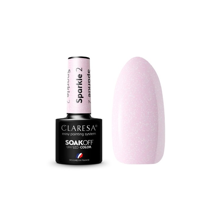 Claresa Sparkle Hybrid Nagellack /2/ 5 g