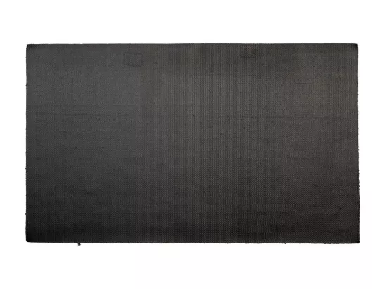 Tapis d'entrée en PVC imprimé marron 45x75