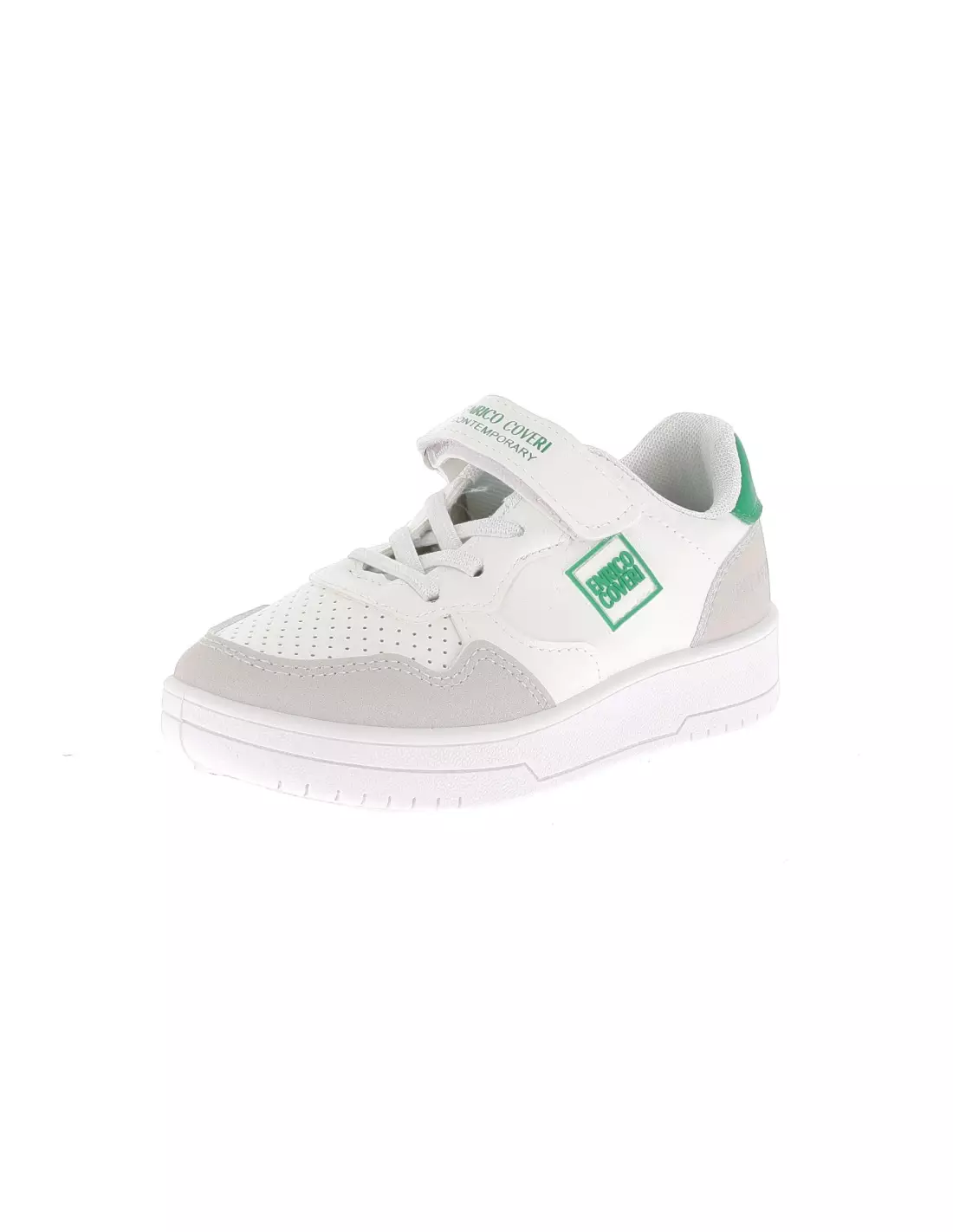 ENRICO COVERI ECK314280 - Baskets 21.OFFWHITE-GREEN