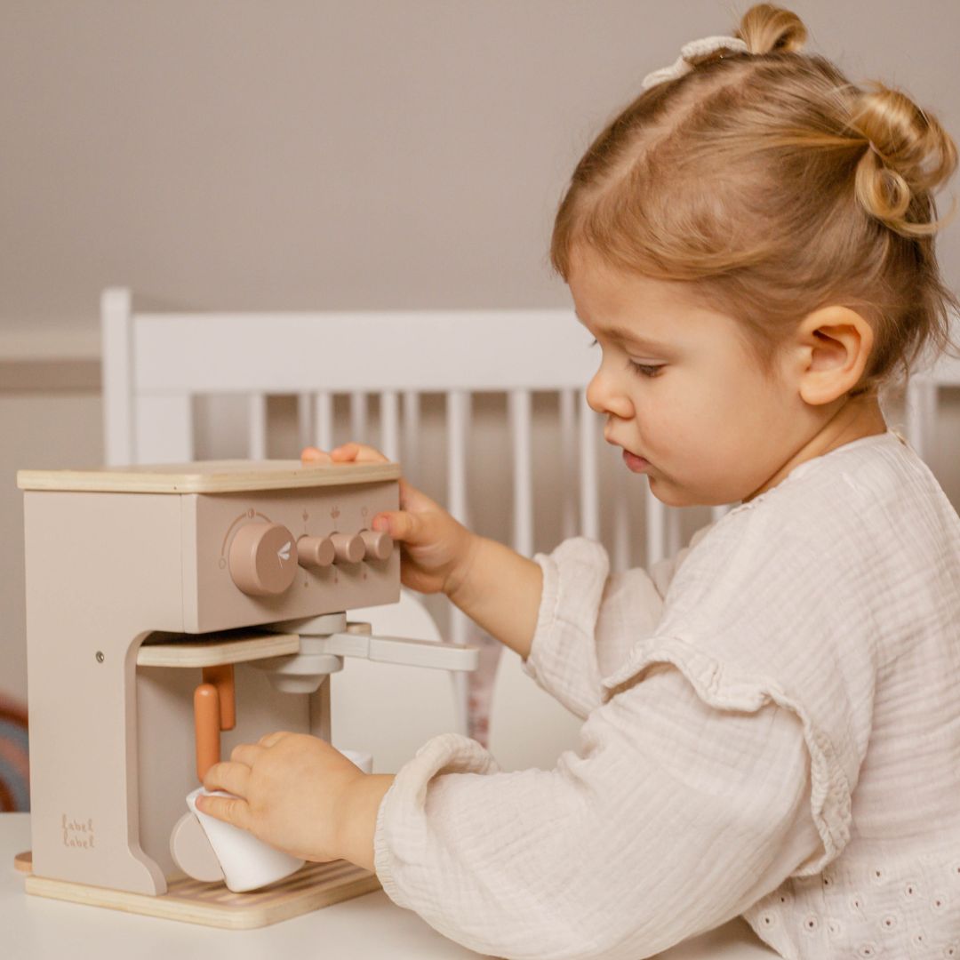 Label label espresso machine nougat - 10-delig