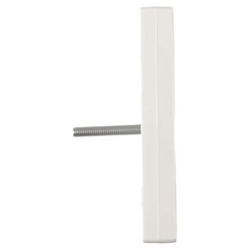 Schneider Merten System-M Centraalplaat Radio/TV Actief Wit