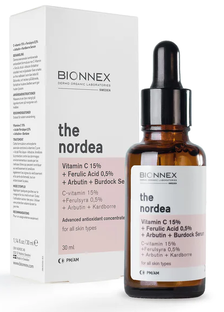 Bionnex Nordea Vitamin C 15%   Ferulic Acid 0,5%   Burdock Serum 30ML